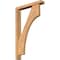 Ekena Millwork Westlake Block Smooth Bracket w/ Offset Brace, Western Red Cedar, 3 1/2"W x 20"D x 32"H BKT0402X20X32WTL05SWR - alternate 1